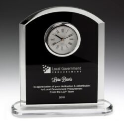 Pax Glass Clock - Image 1