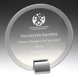 Glass & Metal Compass - Image 1