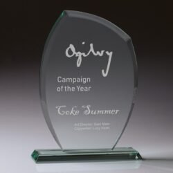 Glass Jade Crescent - Image 1