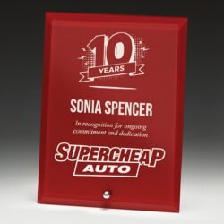 Radiant Plaque Red - Image 1