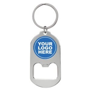 Logo Keychain with Opener