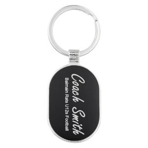Oval Keychain