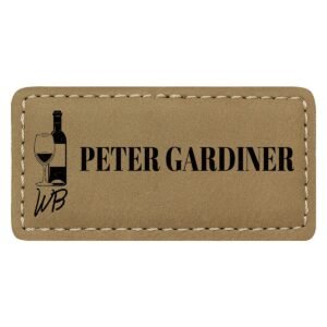 Name Badge - Khaki