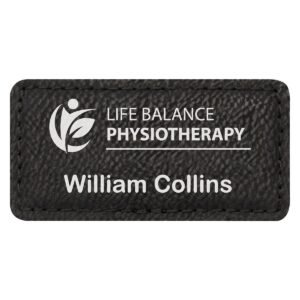 Name Badge - Black