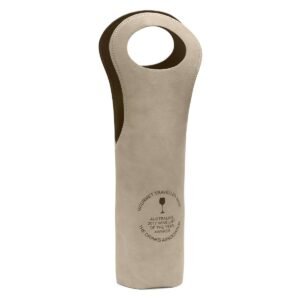 Leatherette Wine Tote