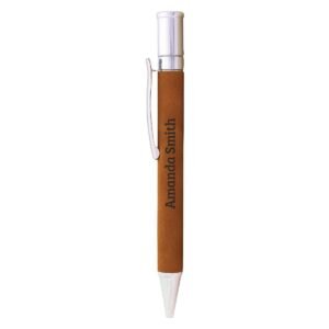 Leatherette Pen - Rawhide