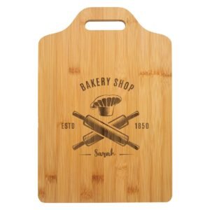 Bamboo Board with Slot Handle