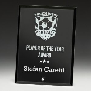 Radiant Plaque Black